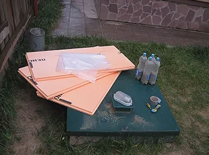 Консервация септика Топас в Любани